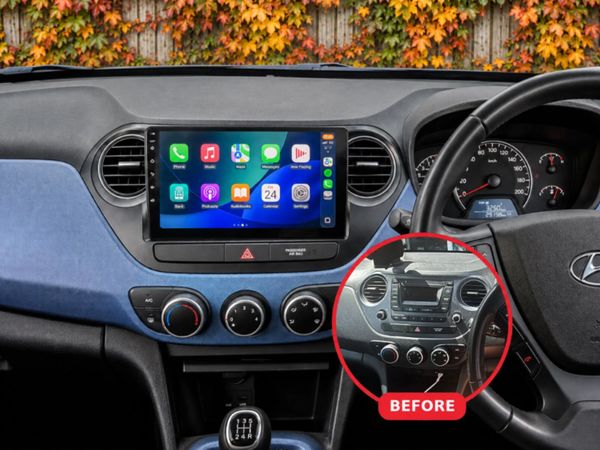 Hyundai i10 2016–2020 Apple CarPlay & Android Auto - Main image