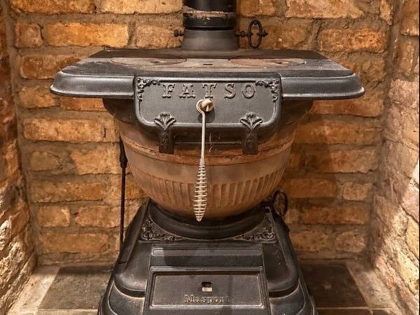 FATSO cast iron stove (fully functional) - Main image