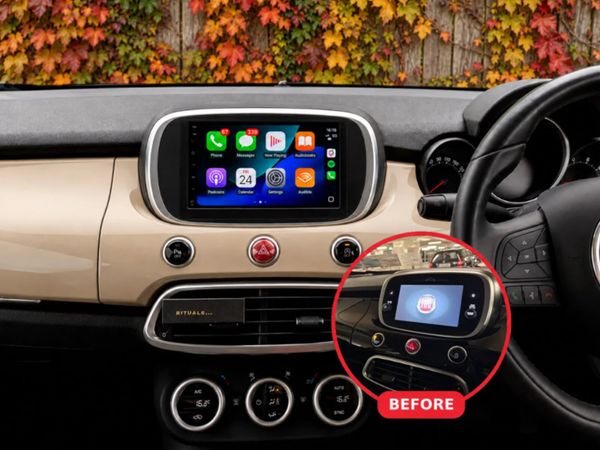 Fiat 500X 2014–2018 Apple CarPlay & Android Auto - Main image