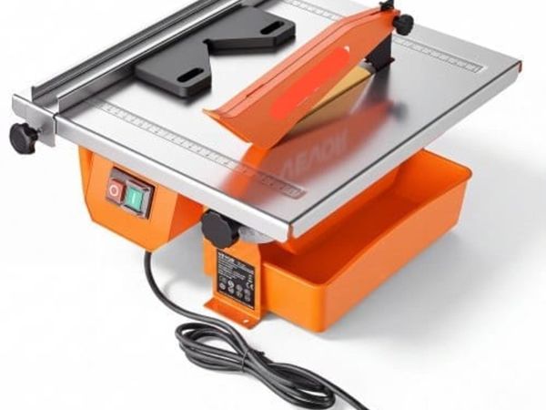 Wet Tile Saw 180 mm 65Mn Steel Blade 3000 RPM Tile - Main image