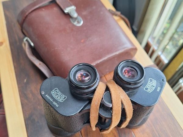 Vintage Carl Zeiss Jena Jenoptem 10x50W binoculars (1986 DDR) - Main image
