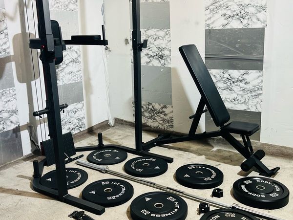 ALL IN ONE POWERLIFTING HOME GYM SETUP - Main image