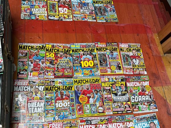 Vintage Match of the Day Magazines 2011/12 - Main image
