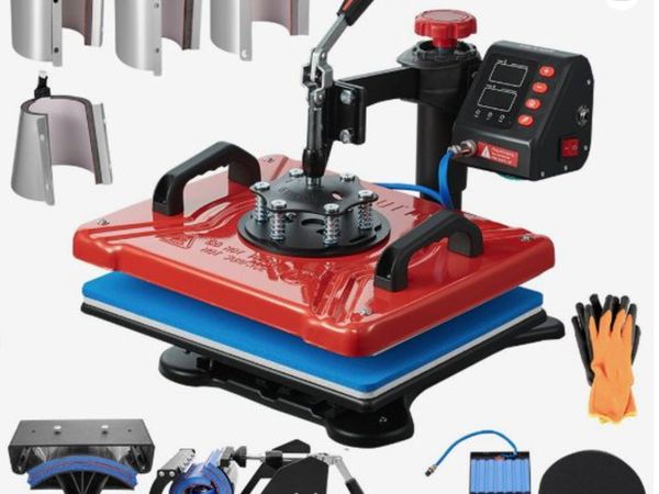 Vevor Vinyl Cutter, Heat press and Tumbler press - Main image