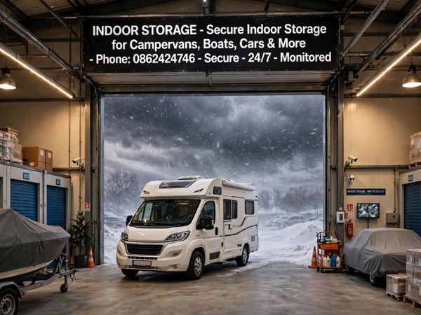 Indoor winter storage for boats and campervans - Main image