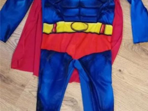 Superman kids fancy dress Age 7-8 - Main image