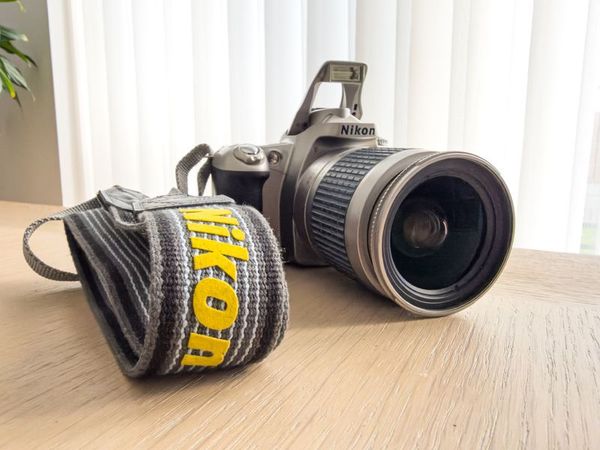 Nikon F55 35mm SLR Camera + Nikkor 28-100mm f/3.5-5.6G Lens - Main image