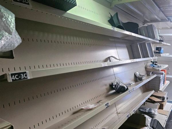 Shop Shelving 1.2m and 1m Bays - Main image