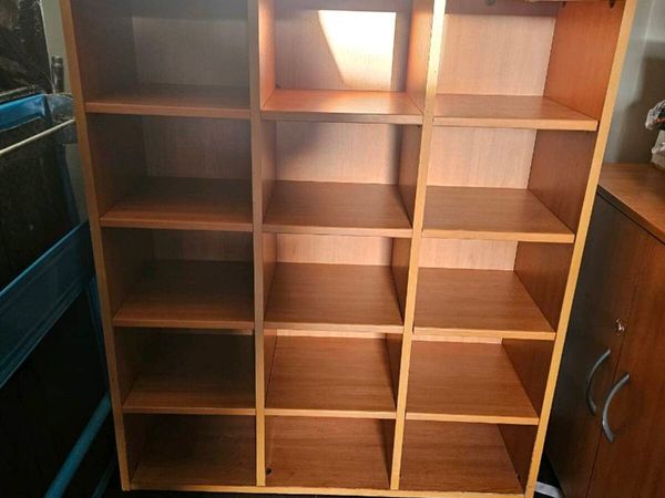 Office Cabinet and Matching Shelf Unit - Main image