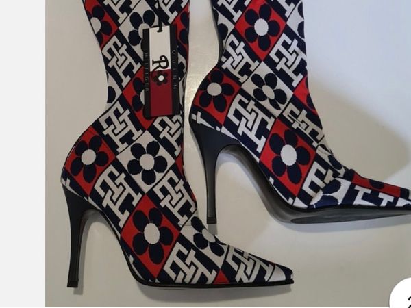 Tommy Hilfiger  Stiletto Boots size 6.5 EUR 40 - Main image