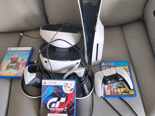 Ps 5 with vr headset - Main image