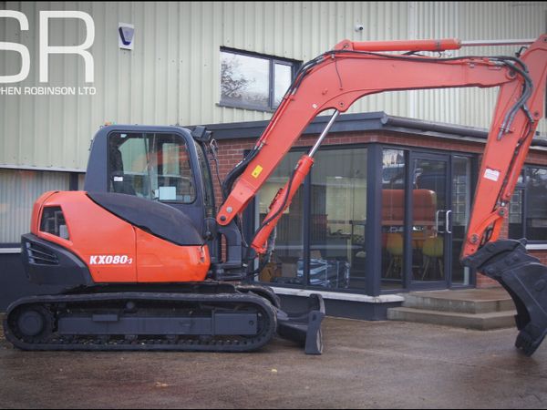2013 Kubota KX080-3 - Main image
