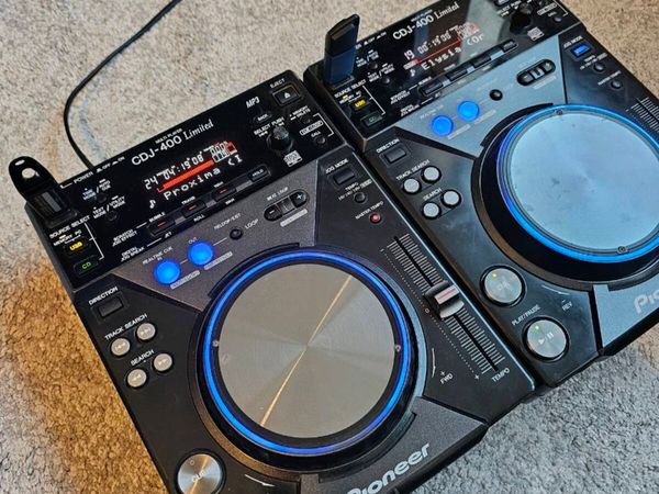 2 x Pioneer CDJ 400 limited edition - Main image