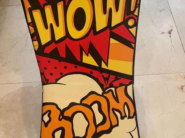 COMIC VIDEO ROCKER FOLDABLE GAMING CHAIR - Main image
