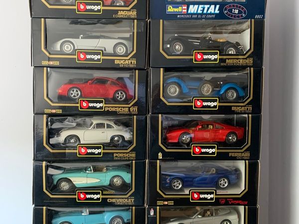Burago Model Cars Collection - Scale 1/18 - Main image