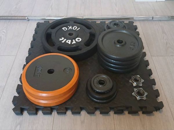 86.5 kg Weights plus bars - Main image