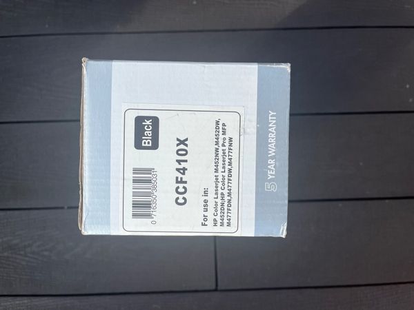 Compatible HP CF410X Black 410X Toner - Main image
