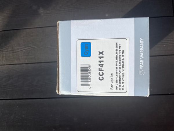 Compatible HP CF411X Cyan 410X Toner - Main image