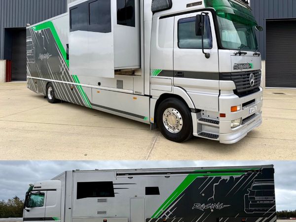 Mercedes Hopkins Motorsport Rally/Rallycross Truck - Main image