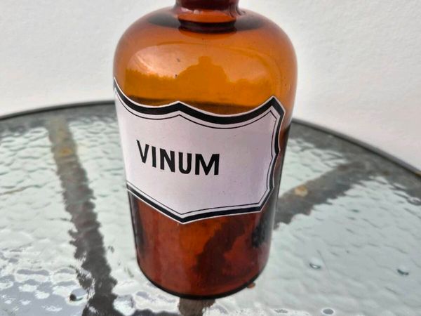 Old laboratory glass  bottle - Main image