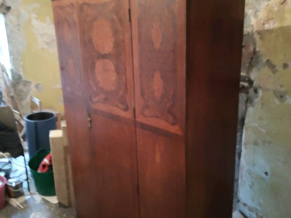 Antique Mahogany Wardrobe - Main image
