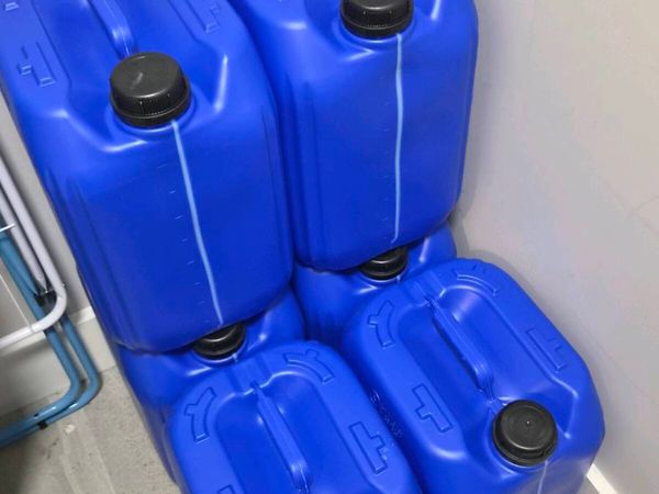 Six 5 gallon drums - Main image