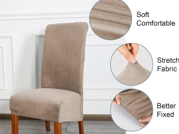 Chair Covers x8 / Neutral / XL - Main image