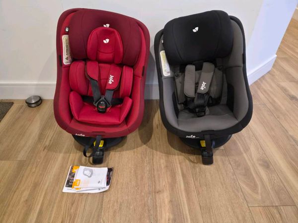 2x Joie spin 360 isofix car seats - Main image