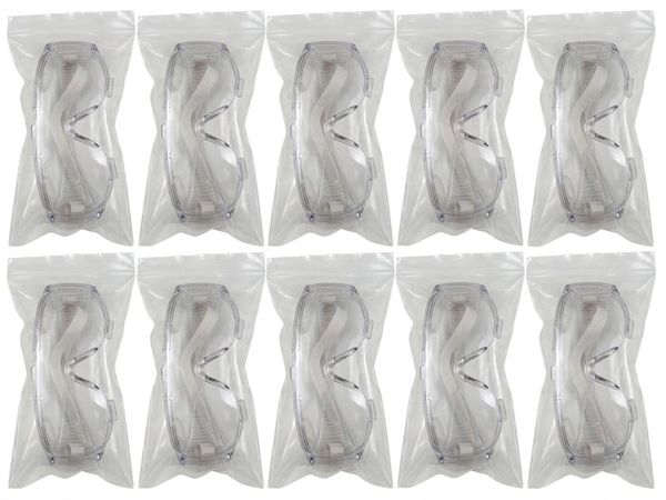 150x Safety Goggles - Anti-Fog Clear - Brand New Sealed - Job Lot / Bundle - Main image