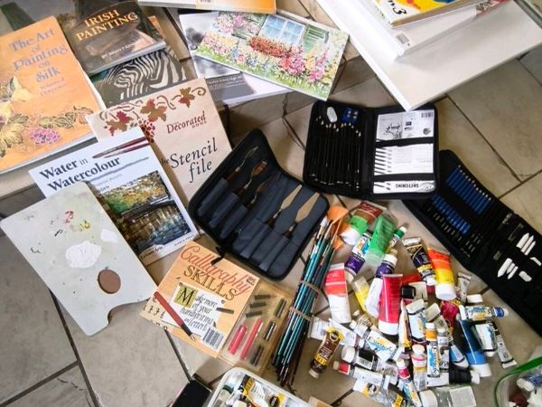 Art supplies all new ,lot 65 euro - Main image