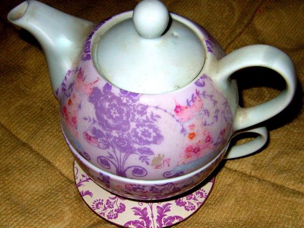 Vintage Paperchase Fine Porcelain "Tea for One" - Main image