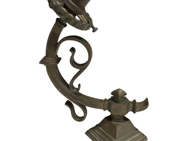 Antique French Bronze Wall Sconce - Main image