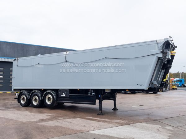 2023 STAS ALLOY PLANK SIDED TIPPING TRAILER - Main image