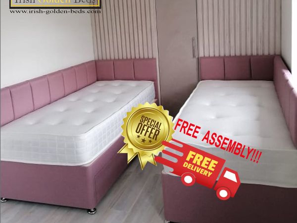 ANY HEADBOARD HEIGHT  Ottoman Storage Bed Gas Lift - Main image
