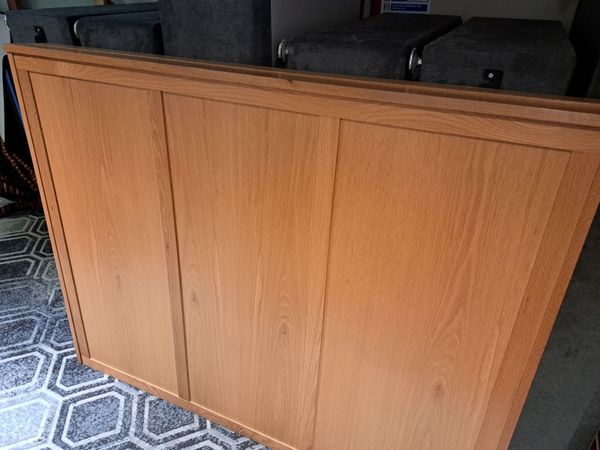 5 FT Oak or Cherry Wood Headboard- HOTEL FURNITURE - Main image