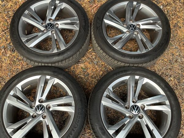 17’ Genuine VW GOLF CADDY 5x112 alloy wheels - Main image