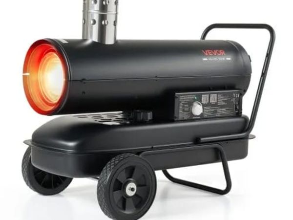 Forced Air Kerosene Heater, 20 kW Output Diesel To - Main image