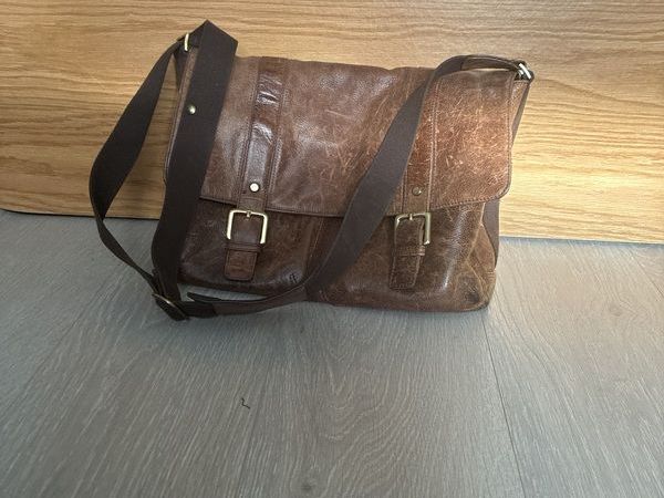 Leather bag - messenger/satchel style - Main image