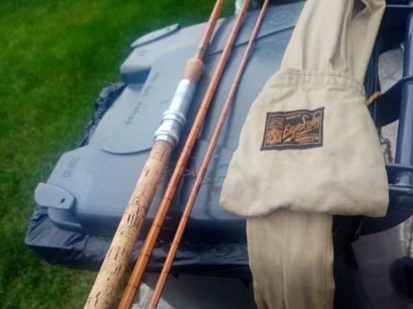 Vintage split cane fishing Rod - Main image