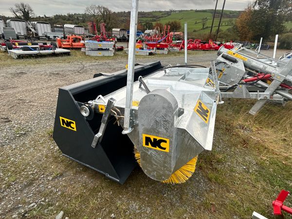 New NC Bucket Sweeper Brush  7' 9 - Main image