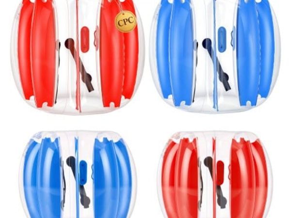 4 Pack Inflatable Bumper Balls 0.9m+1.2m Bubble Ki - Main image