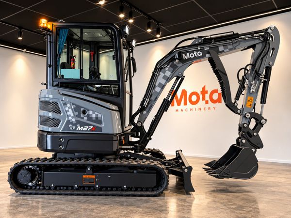 2.7 Tonne M27x | Kubota D1105 | 2 YEAR WARRANTY - Main image
