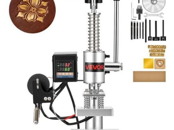 Heated Leather Punching Machine 10 x 10 cm Leather - Main image