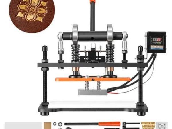 Heated Leather Cutting Machine 260 x 120 mm Plate - Main image