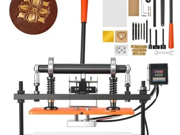 Heated Leather Cutting Machine 360 x 260 mm Plate - Main image