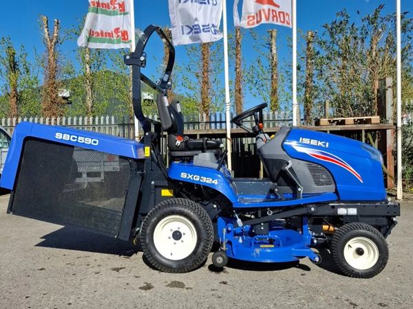 Iseki SXG324 ride on mower - Main image