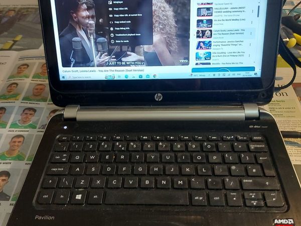 HP Pavillion laptop, 4GB Ram, 500GB HDD, Win 10 - Main image