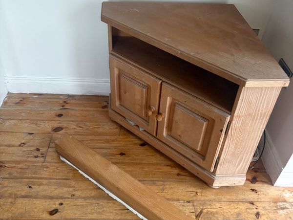 TV cabinet, coffee table, oak mantel piece - Main image