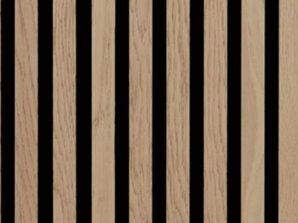 FT PrEM Acoustic Panel 2.44mx605x22mm LIGHT OAK - Main image