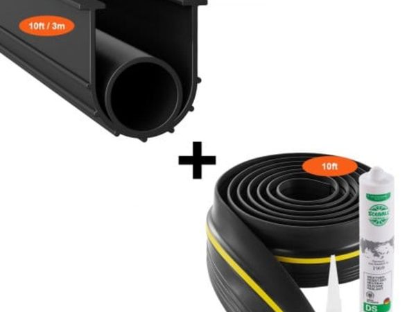 Garage Door Threshold and Bottom Seals Kit, 10 FT - Main image